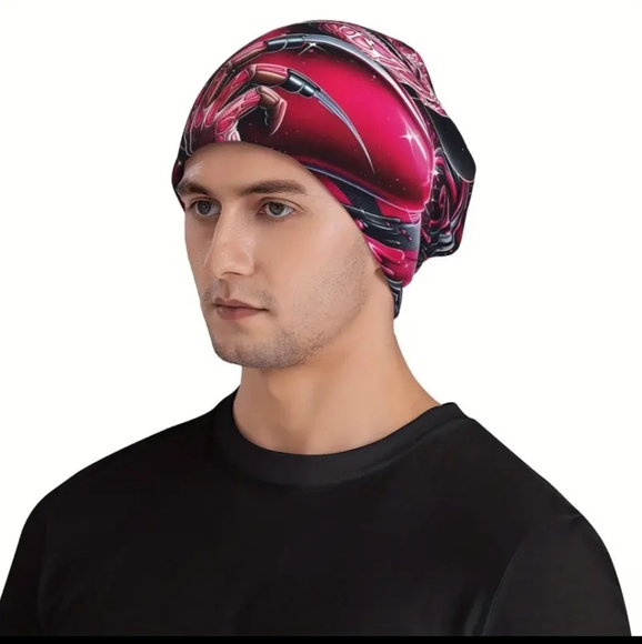 Freddy horror & heart pattern beanie - Picture 3 of 5
